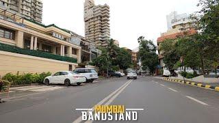 Bandra Bandstand - 4K  Bollywood Celebrities Luxury Residential Area  Mumbai