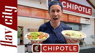 Is Chipotle The HEALTHIEST Fast Food?  With Full Menu Review