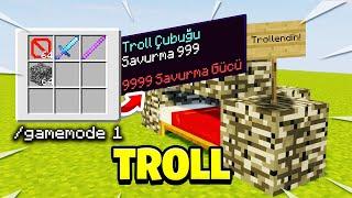 BEKLENEN BEDWARS GAMEMODE 1 TROLL - minecraft craftrise