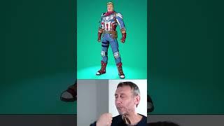 Fortnite Chapter 5 Season 4 Marvel Quest Reward Skins Meme Review #fortnite #gaming #shorts