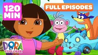 Dora FULL EPISODES Marathon ️  5 Full Episodes - 2 Hours  Dora the Explorer