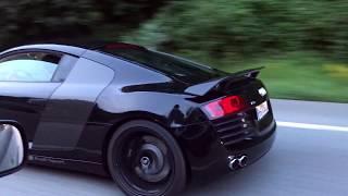 Audi R8 V8 Black Carbon Edition Exhaust Coldstart Sound better than CAPRISTO