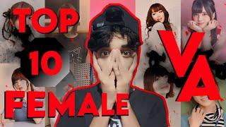 Top 10 Female Anime Voice Actors  RAW