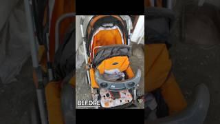 laundry stroller #beforeafter #laundrystroller #cucistroller