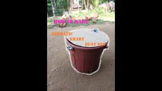 how to make smart dustbin  using Arduino and ultra sonic sensor  at home  RG creation