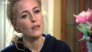 Gillian Anderson   BBC News Report for Comic Relief on Women at the Well a drop in centre for vulner
