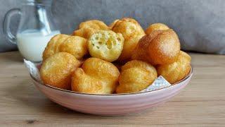 Fried dough balls - without yeast - finish for 30 minutes