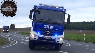  Lkw-Lbw + MLW 4 + GKW 1 THW OV Plauen