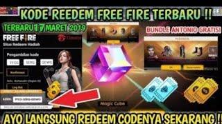 Kode Redeem FREE FIRE Terbaru Dapat Bundle Antonio Dan Magic Cube