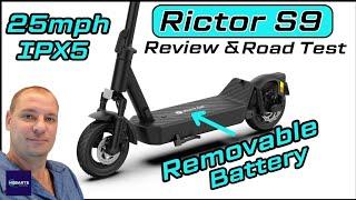Rictor S9 Budget E-Scooter For Adults The Most Comfortable Ride Ive Ever Had
