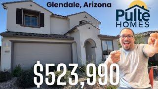 Glendale Arizona New Construction   Pulte Homes Stone Haven  Fifth Ave Model #hometour