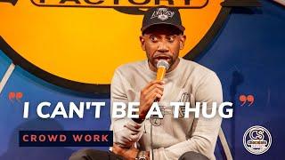 I Cant Be a Thug - Comedian Malik S - Chocolate Sundaes Standup Comedy