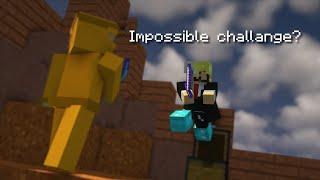 Doing the HARDEST skywars challange probably