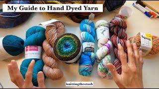 knittingthestash Tutorial My Guide to Hand Dyed Yarn