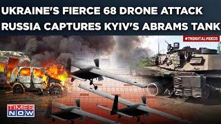 Russia Strikes Post Ukraines Fierce 68 Drone Attack Watch Putins Troops Capture Kyivs Abrams