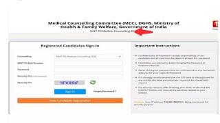 NEET PG Counselling 2024 at Mcc.Nic.In Direct Link