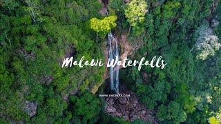 Amazing Malawi waterfalls  DRONE SHOT