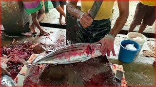 Amazing Fish Cutting Skills Sri Lanka  Baruwala