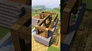 Minecraft Duo Survival House  Build Tutorial #shorts