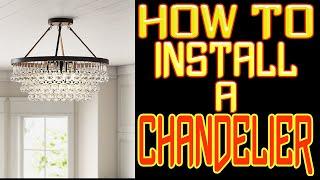 How To Install A Chandelier