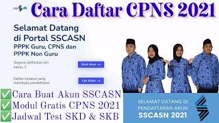 Cara Daftar CPNS 2021 Modul Gratis CPNS 2021