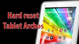 Hard reset tablet archos. Restaurar de fabrica