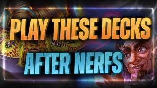 Hearthstone 7 Best Decks for AFTER The Nerfs - Forged in the Barrens