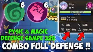 6 NATURE SPIRIT 6 WRESTLER  DEFENSE SAMPE 300 ++ COY  COMBO BATU MAGIC CHESS UPDATE TERBARU 