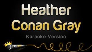 Conan Gray - Heather Karaoke Version