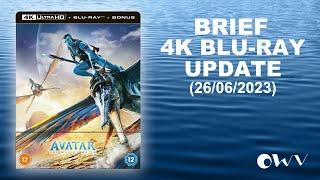 Brief 4K Blu-Ray Update 26062023