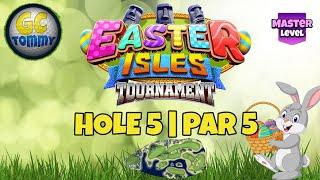 Master QR Hole 5 - Par 5 ALBA - Easter Isles Tournament *Golf Clash Guide*