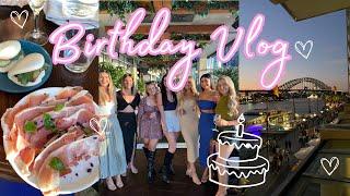 My 27th birthday vlog  celebrating my birthday Hyde Hacienda nights out in Sydney
