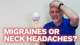 Do you have a Migraine or a Neck Headache- we discussed how upper cervical and neck can cause both