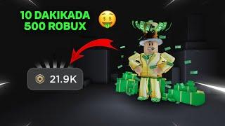 10 DAKIKADA 500 ROBUX KAZANMA YÖNTEMİ  ROBLOX 2023