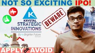 Krystal integrated services ipo review  CA Pradeep Rajput