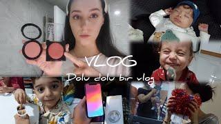 VLOG  Benimle 2 gün  Trollendim  Yeğenimi banyo yaptırıyoruz  Annemin hediyesi #vlog