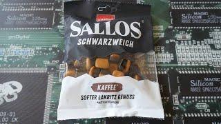 Sallos Schwarzweich Kaffee 🫘 Weichlakritz mit Kaffeegeschmack 
