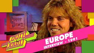 Europe The Final Countdown was the best and worse thing that happened to the band Countdown 91