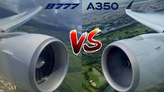 Engine Power Comparison   Boeing 777 vs Airbus A350 vs B747 vs A380 vs B787 vs A330 vs A320