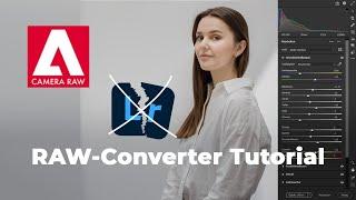 Adobe Camera Raw Tutorial - Rawconverter kostenlos vs Lightroom von Adobe