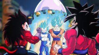 What if GOKU and VEGETA Time Traveled to GT? FULL STORY  Dragon Ball Super