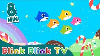 Baby Shark doo doo + Candy Land I BlinkBlink TV Popular Nursery Rhymes Kids Songs Toddler Learning