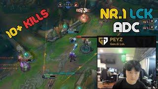 Peyz Jhin 1v9 almost  Best ADC LCK  KR Challenger 1200LP Pro View