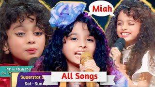 Miah mahak All songs superstar singer season 3  best Parformance Miah Mahak superstar singer