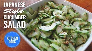 How to Make a Japanese Cucumber Salad with Vinegar  Cucumber Salad Recipes Easy