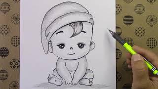 Cute Baby Drawing