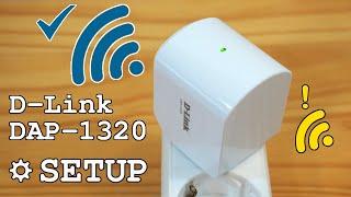 D-Link DAP-1320 Wi-Fi Extender • Unboxing installation configuration and test