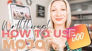 HOW TO USE THE MOJO APP  animated videos for social media  complete walkthrough mojo video app