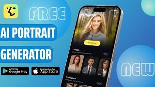 NEW APP AI Portrait Generator for LinkedIn Profile  PortraitMe Tutorial