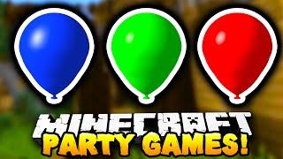 Minecraft - PARTY GAMES #2 THE SQUAD - wPreston Kenny & Choco